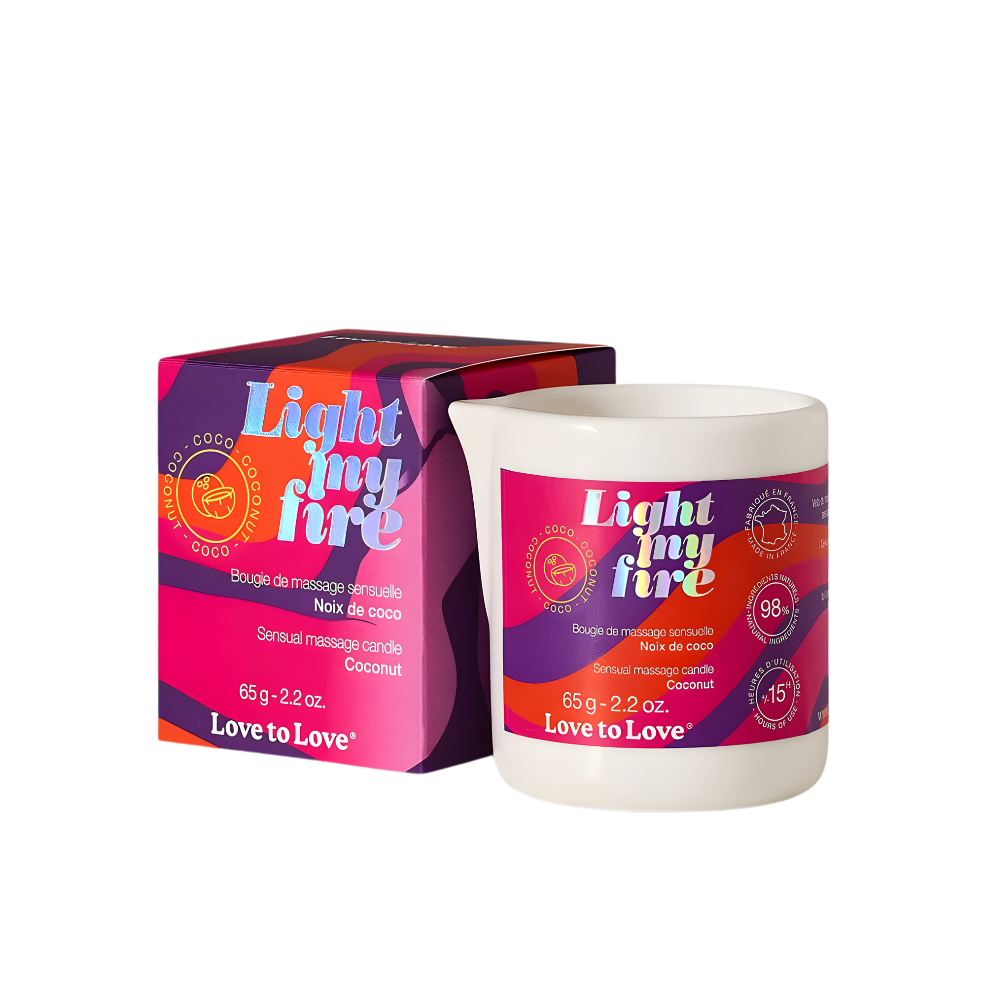 Bougie Spéciale Massage — Huile Tiède & Précision