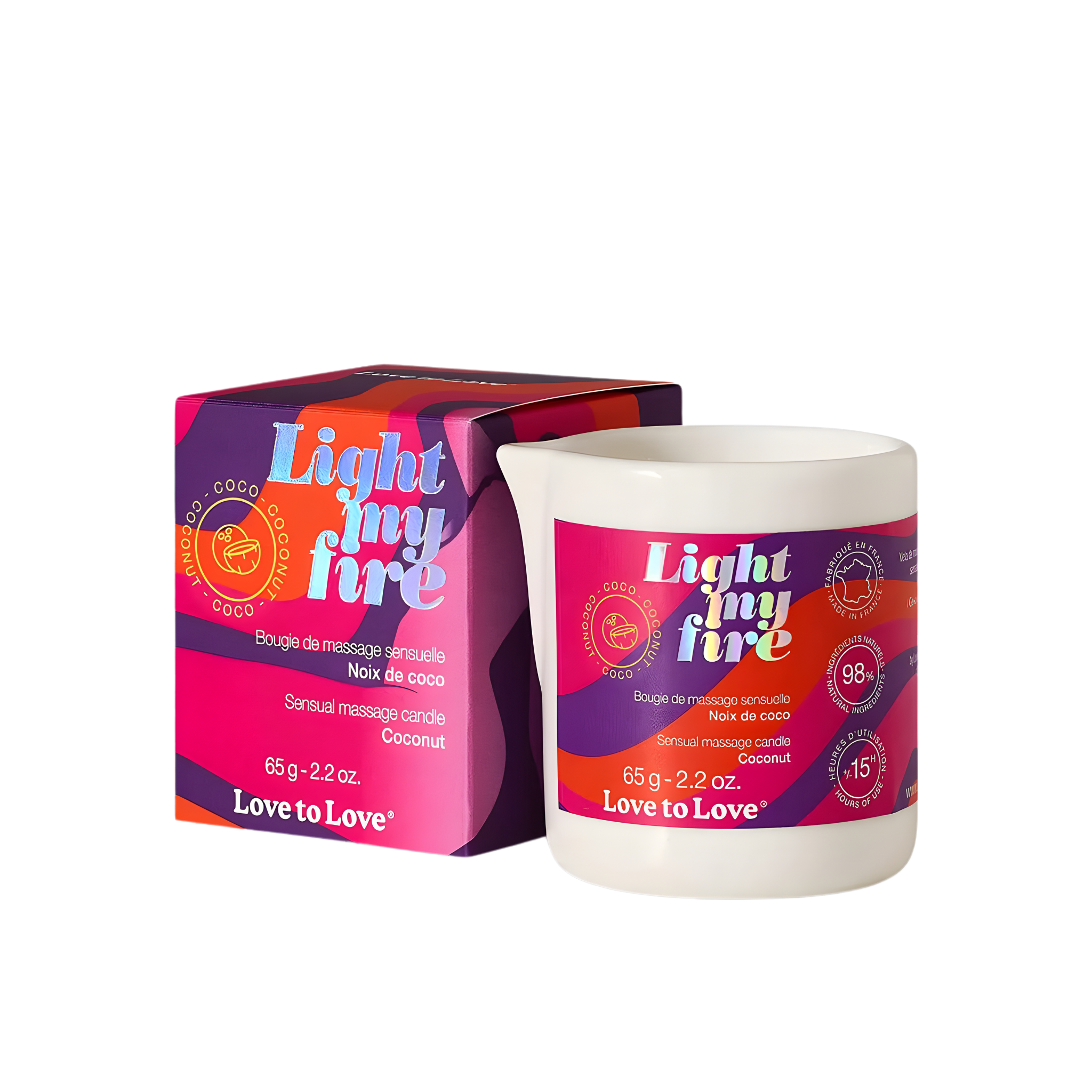 Bougie Spéciale Massage — Huile Tiède & Précision