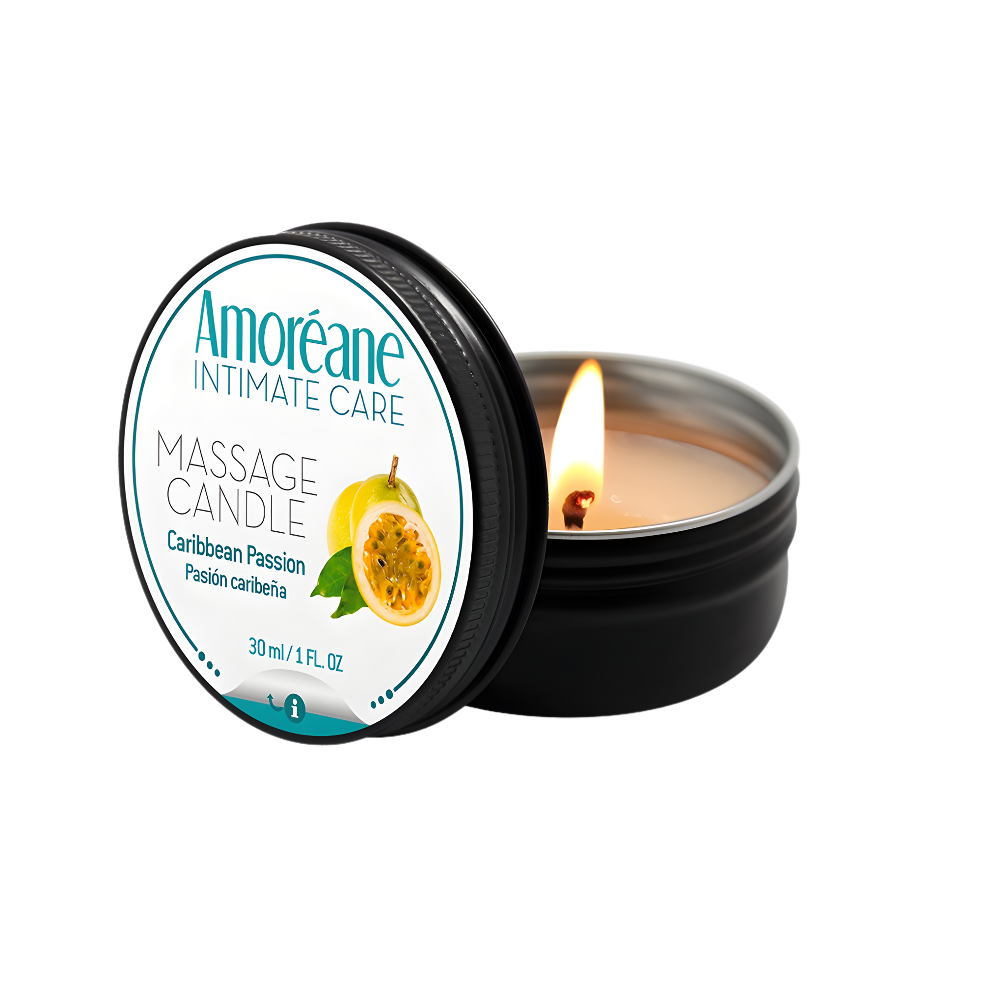 Bougie de Massage — Chaleur & Caresses Parfumées