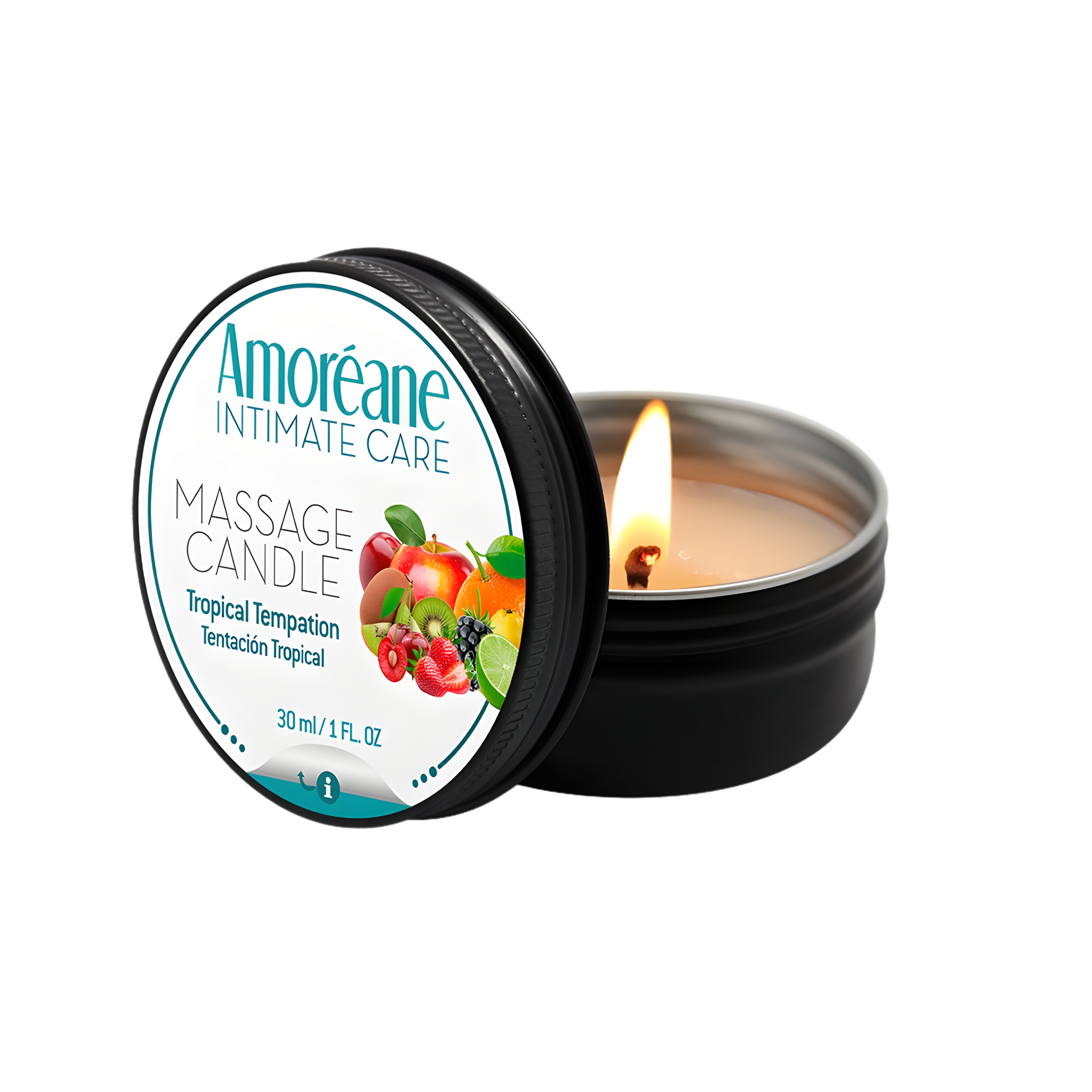 Bougie de Massage — Chaleur & Caresses Parfumées