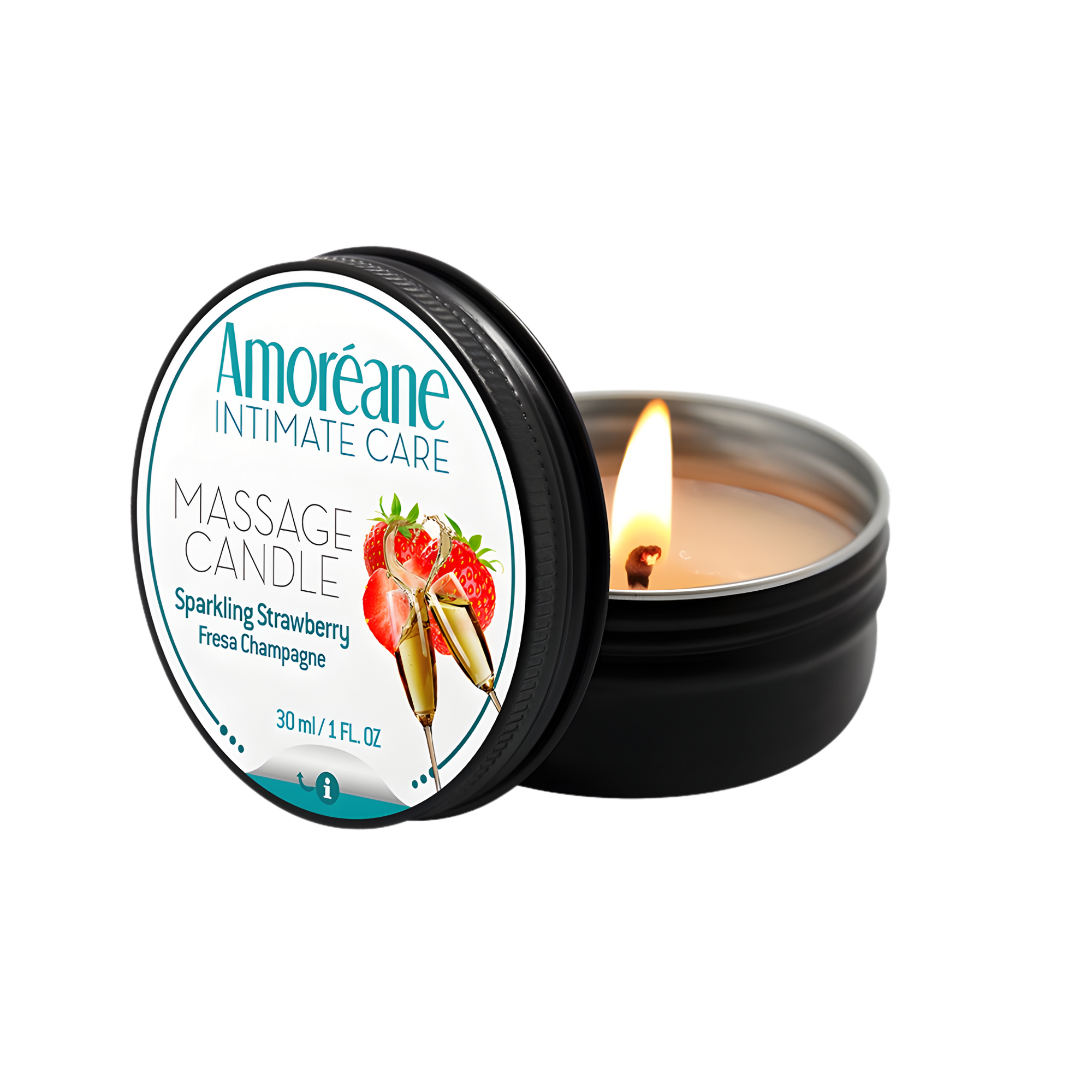 Bougie de Massage — Chaleur & Caresses Parfumées