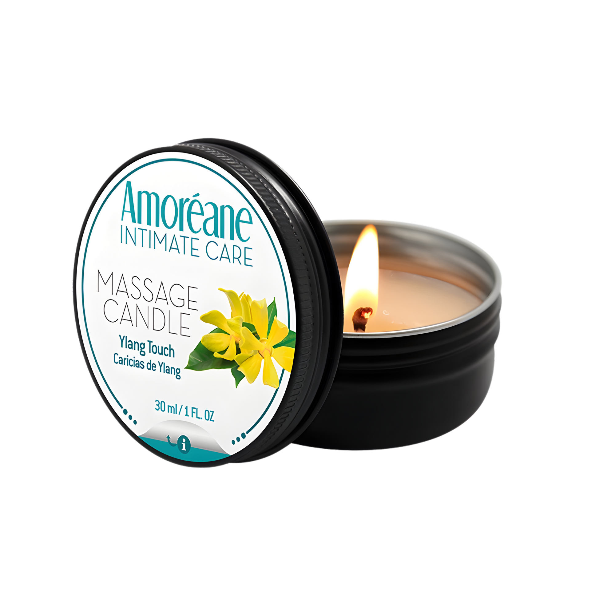 Bougie de Massage — Chaleur & Caresses Parfumées