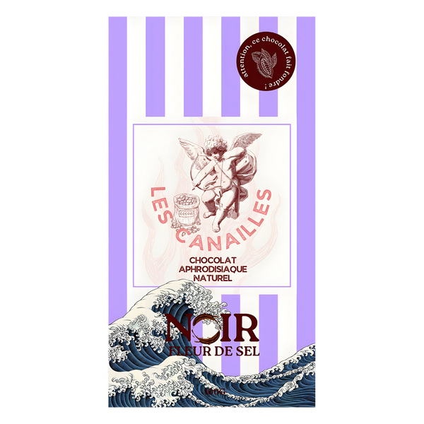 Tablette chocolat noir fleur de sel - Aphrodisiaque