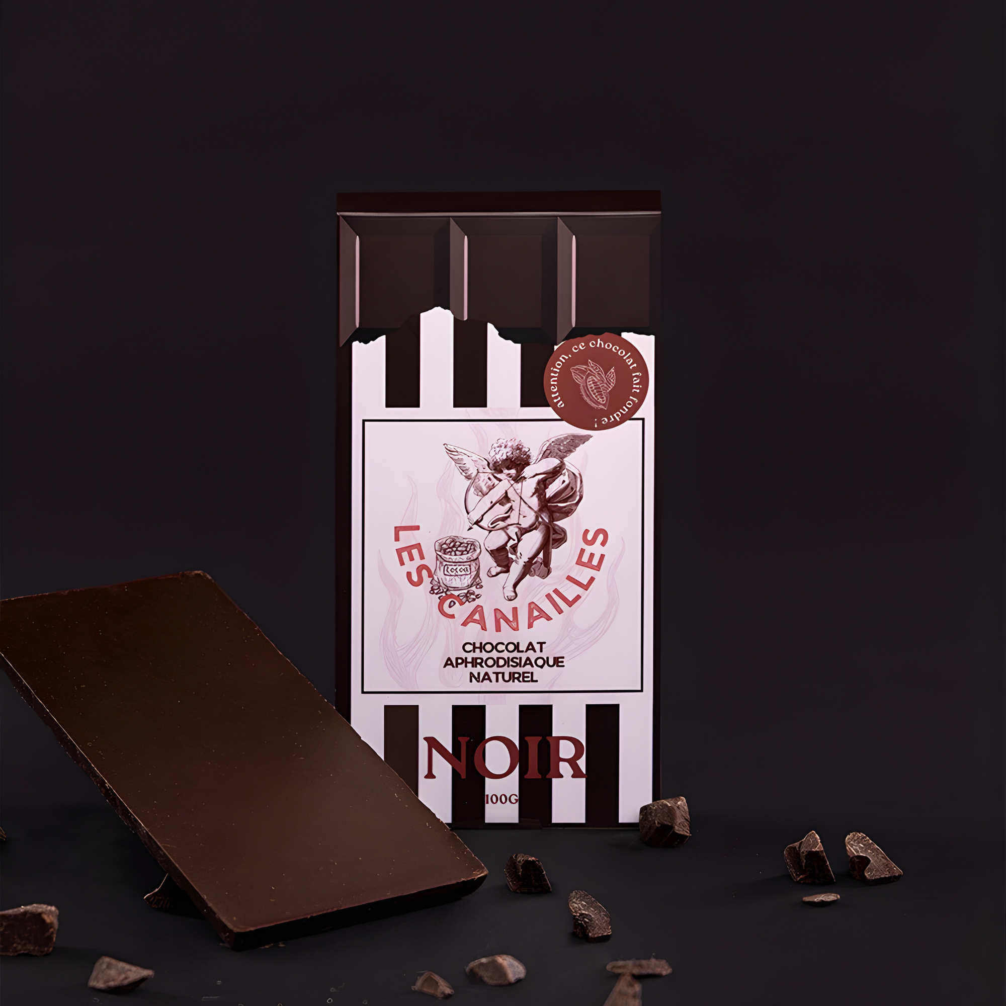 Tablette chocolat noir - Aphrodisiaque