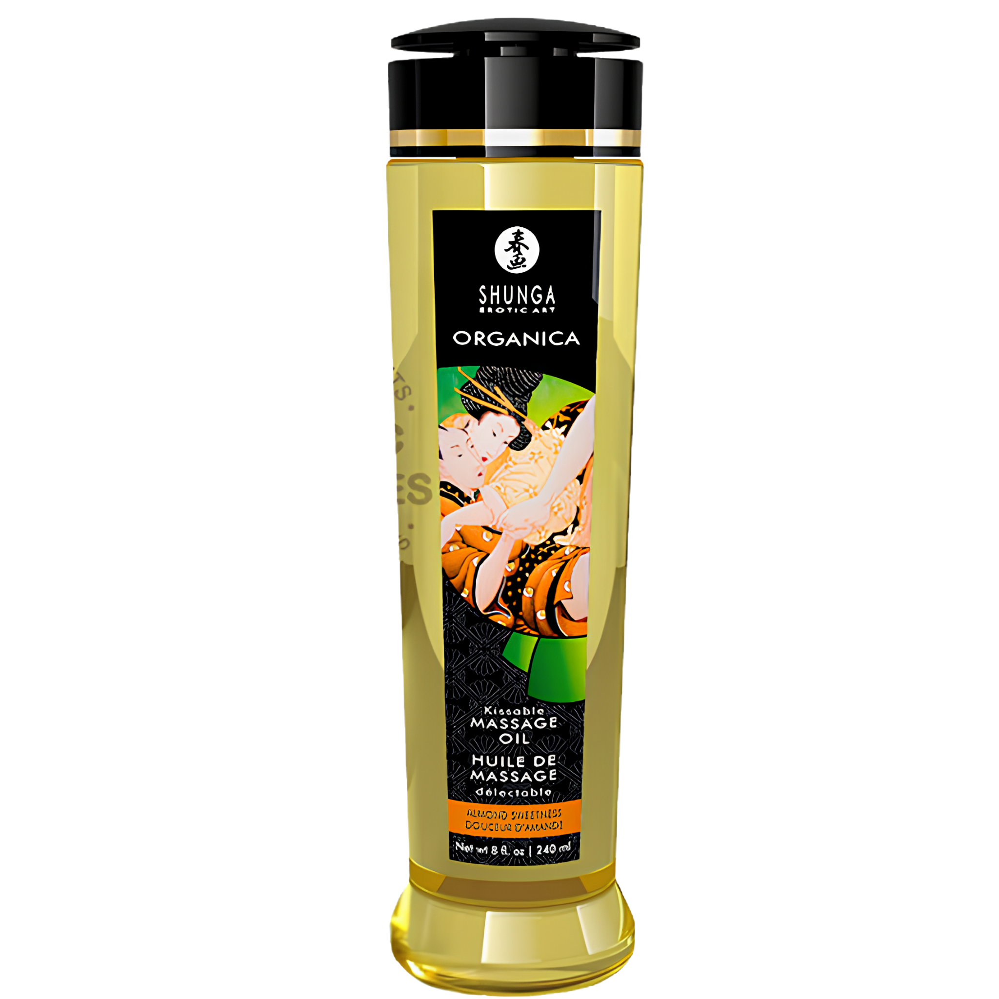 Huile De Massage Bio Shunga - 100% Naturelle