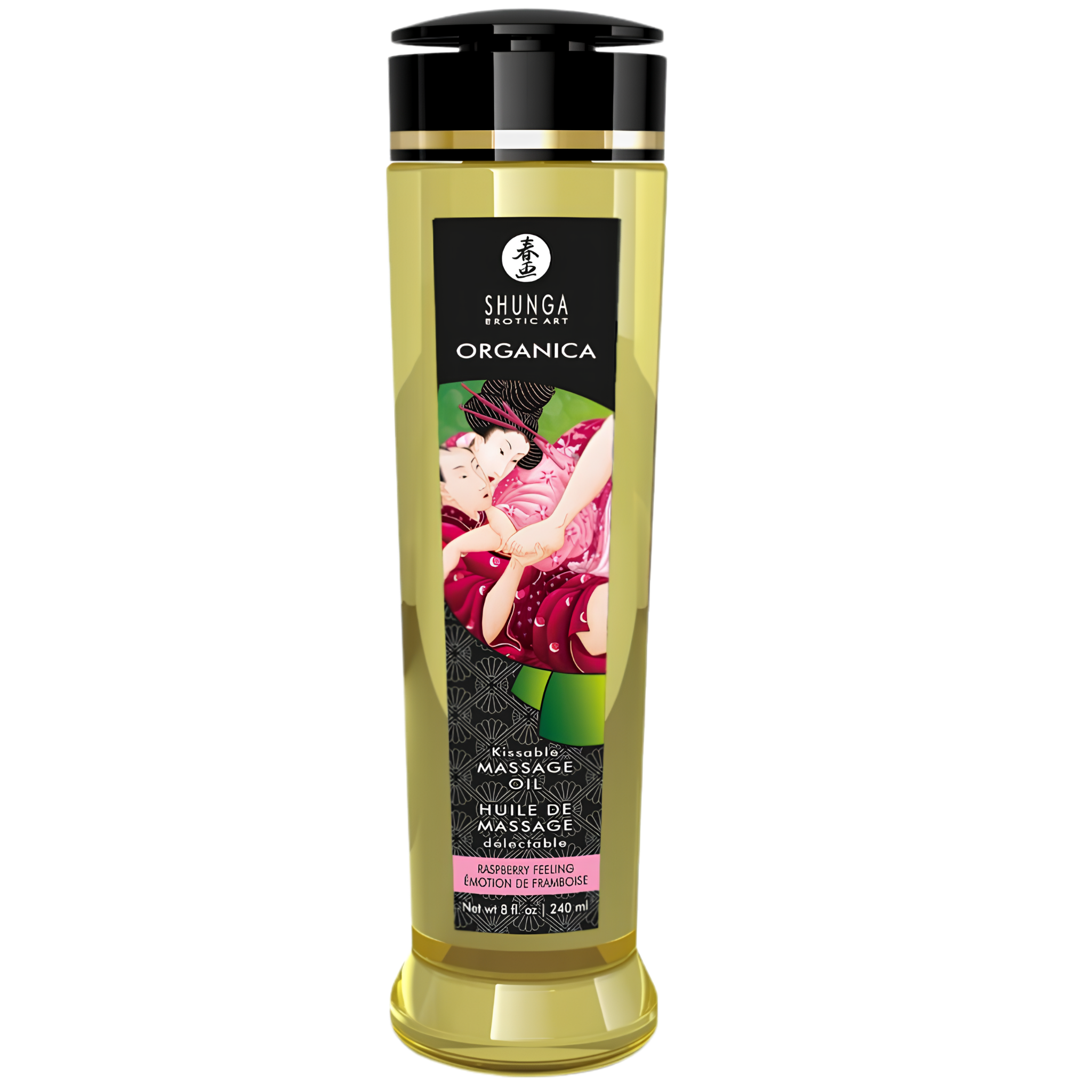 Huile De Massage Bio Shunga - 100% Naturelle