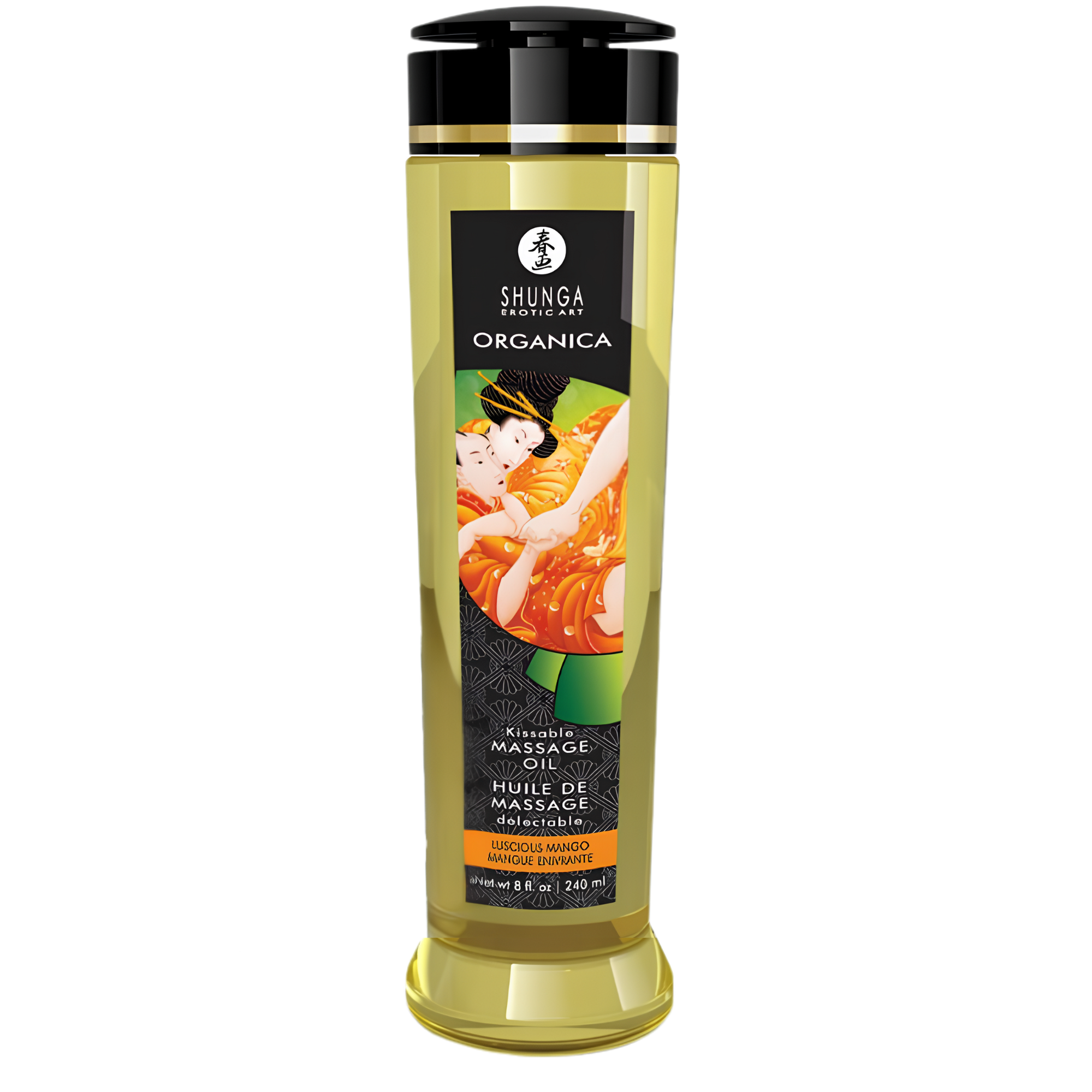 Huile De Massage Bio Shunga - 100% Naturelle