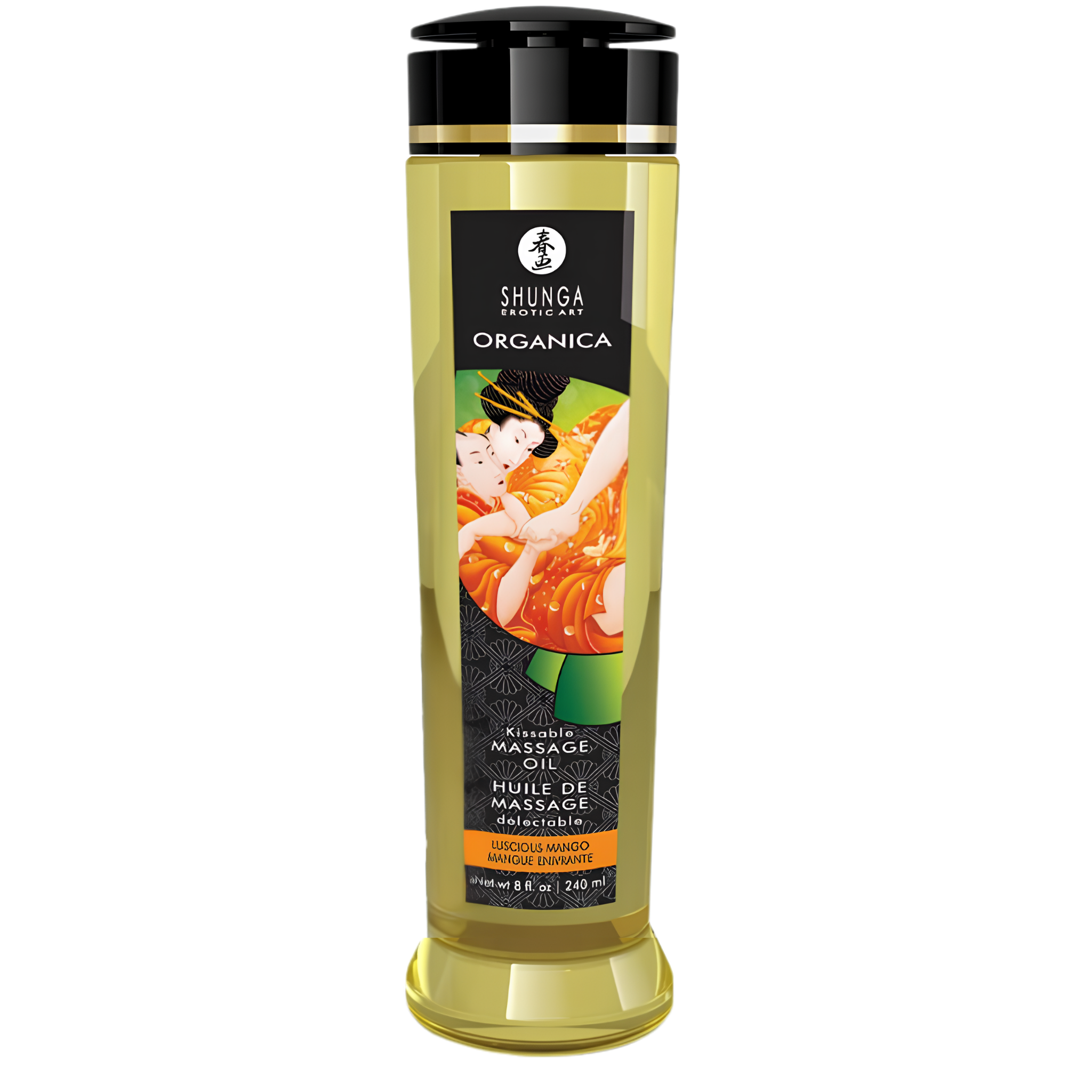 Huile De Massage Bio Shunga - 100% Naturelle