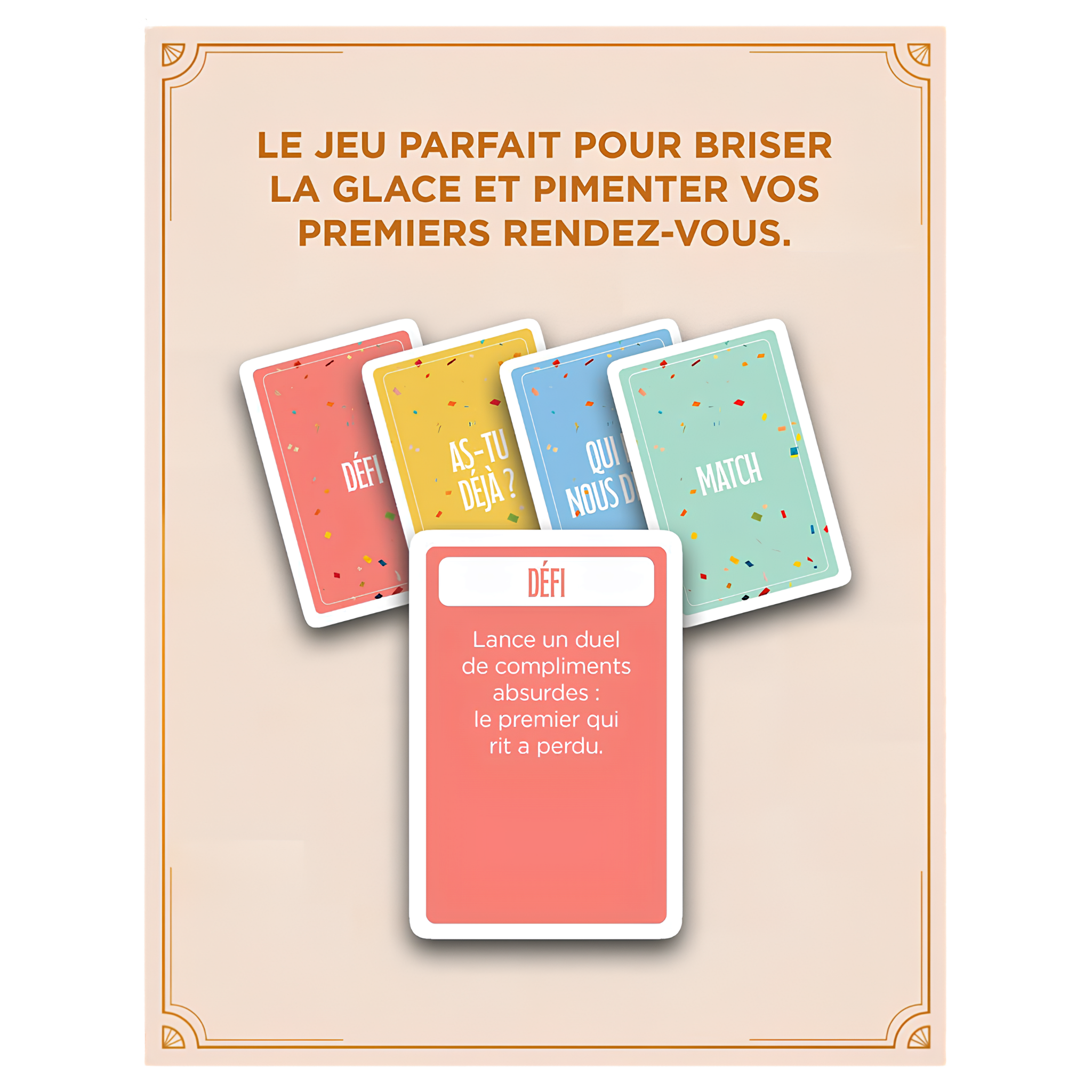 CARTA SUTRA PREMIER DATE - BRISEZ LA GLACE EN DOUCEUR