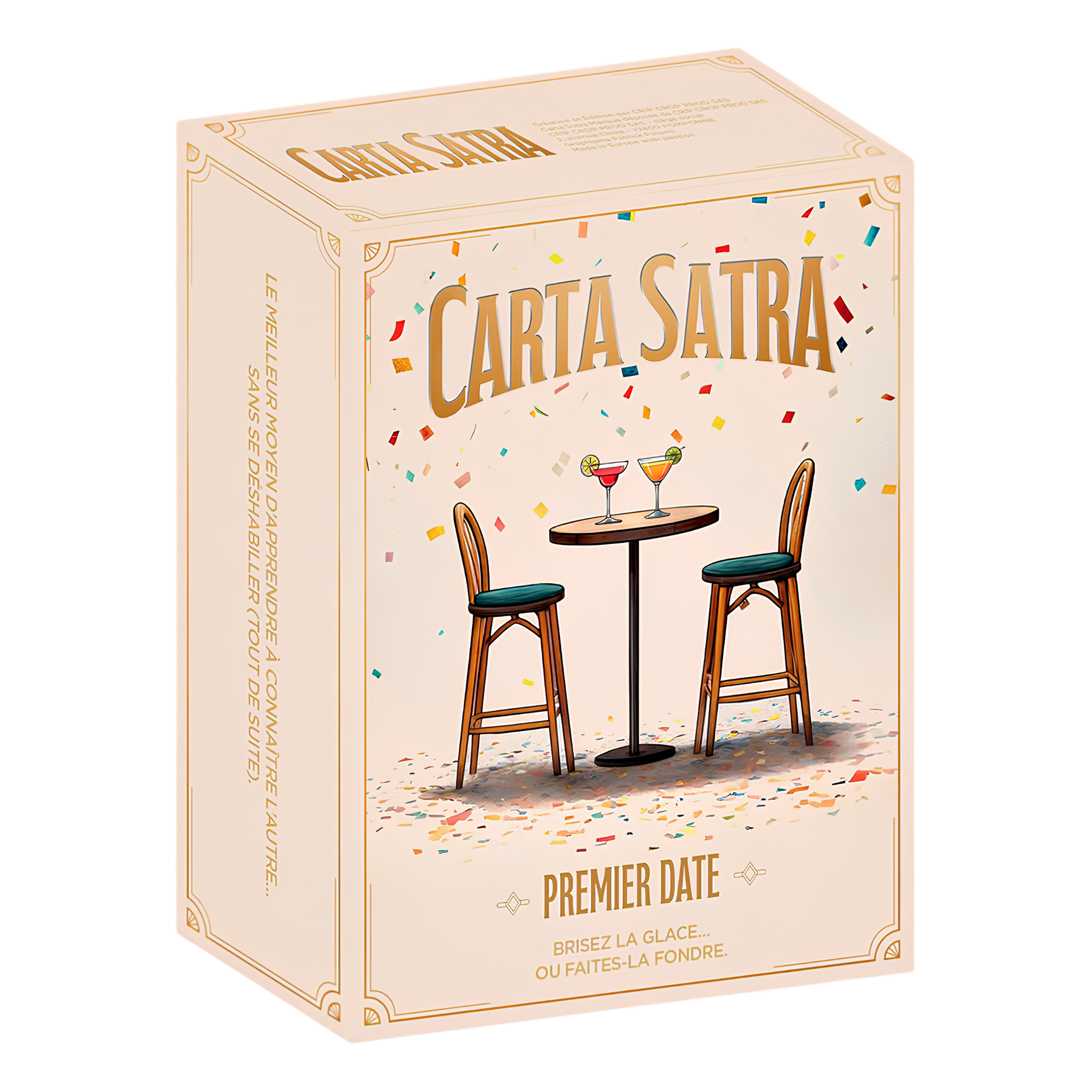 CARTA SUTRA PREMIER DATE - BRISEZ LA GLACE EN DOUCEUR