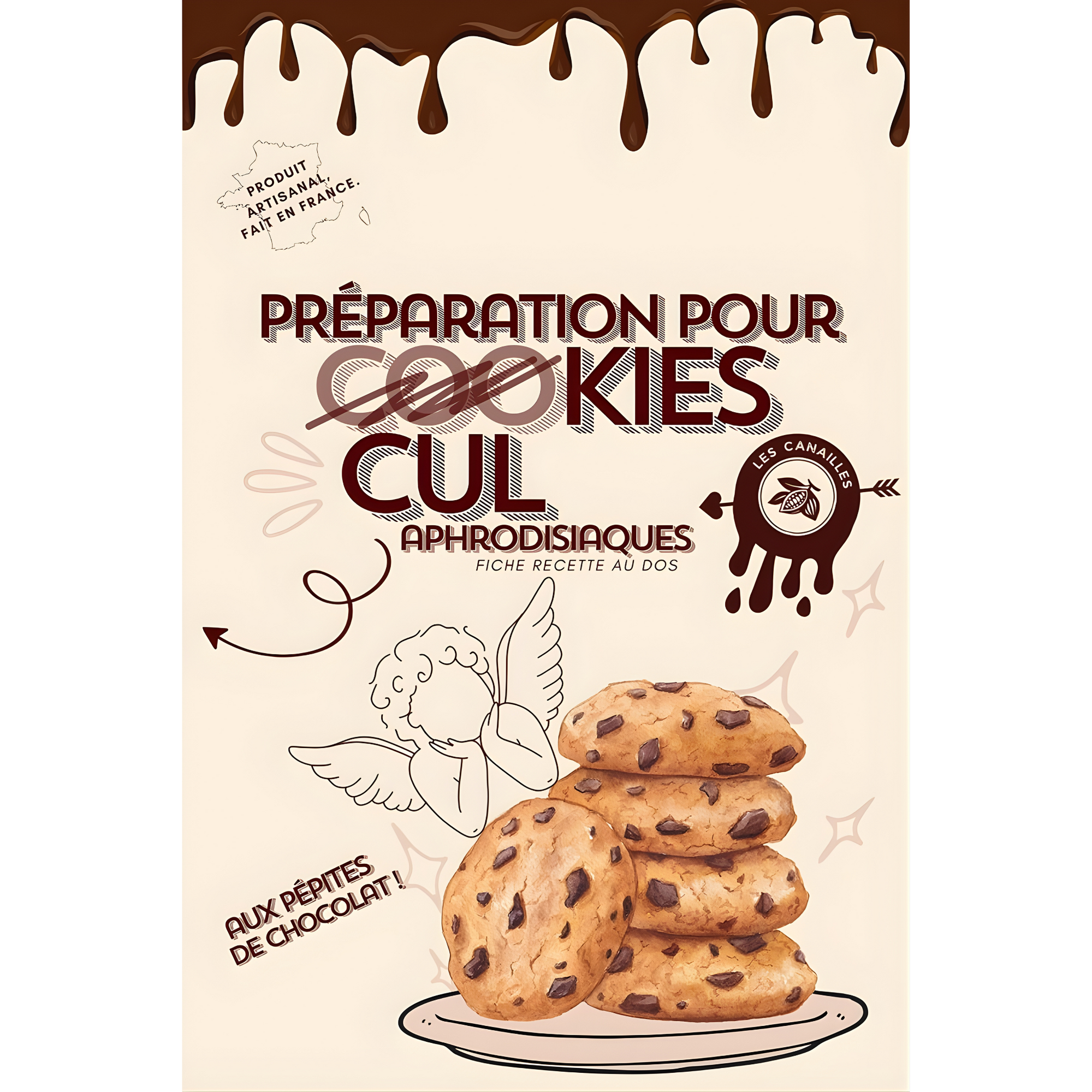Kit préparation Cookies - Aphrodisiaques